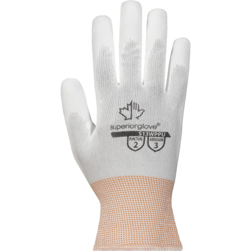 Superior Touch&reg; Coated Gloves, 6/X-Small, Polyurethane Coating, 13 Gauge, Polyester Shell R.M.G. Prévention