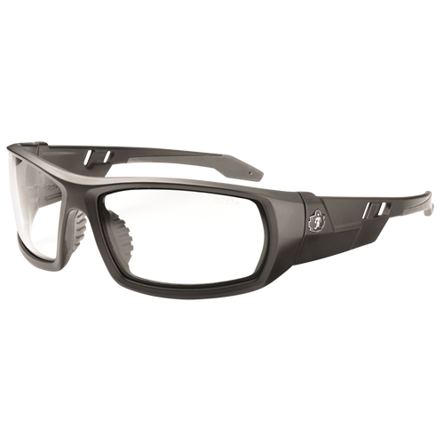 Skullerz&reg; Odin Safety Glasses, Clear Lens, Anti-Fog/Anti-Scratch, ANSI Z87+/Meets/Exceeds CSA Z94.3 R.M.G. Prévention