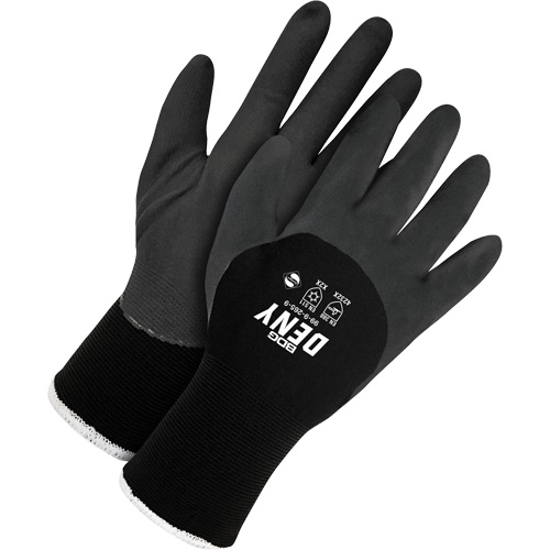 Gants synth&eacute;tiques, 10, R&ecirc;vetement Mousse de nitrile, Calibre 15, Enveloppe en Nylon/Acrylique R.M.G. Prévention