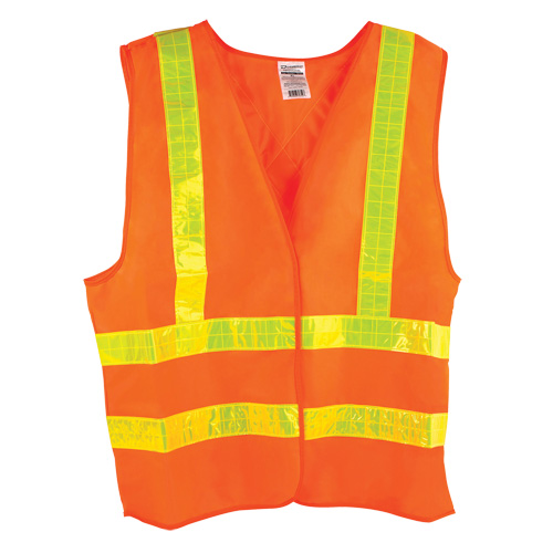 Dynamic Traffic Vest, High Visibility Orange, Medium, Polyester R.M.G. Prévention