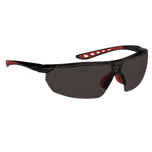 Lunettes de s&eacute;curit&eacute; s&eacute;rie Falcon Dynamic, Lentille Fum&eacute;e, Antibu&eacute;e, ANSI Z87+/R&eacute;pond ou surpasse la norme CSA Z94.3 R.M.G. Prévention