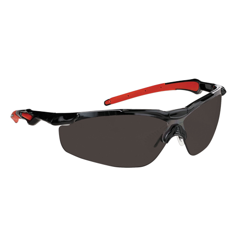 Dynamic Hawk Series Safety Glasses, Smoke Lens, Anti-Fog, ANSI Z87+/Meets/Exceeds CSA Z94.3 R.M.G. Prévention