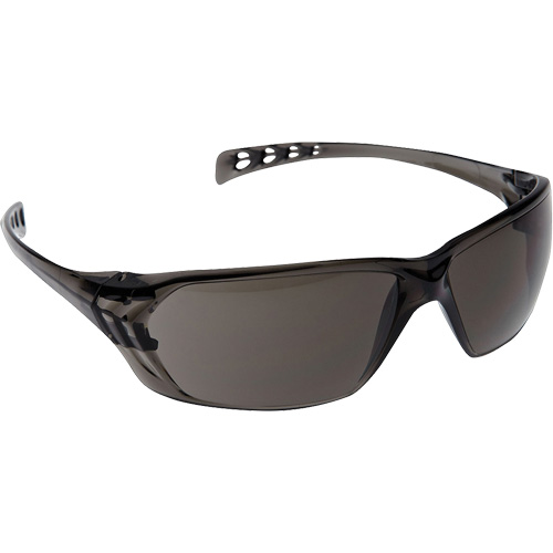 Lunettes de s&eacute;curit&eacute; Solus Dynamic, Lentille Fum&eacute;e, Anti-&eacute;gratignures/Antistatique, ANSI Z87+/R&eacute;pond ou surpasse la norme CSA Z94.3 R.M.G. Prévention