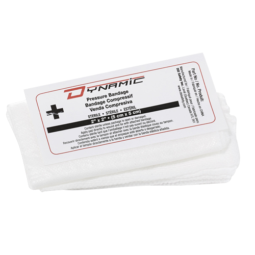 Dynamic Compress Bandage, 2" L x 2" W R.M.G. Prévention