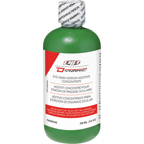 Dynamic Eyewash Additive Concentrate, Full Bottle, 8 oz. R.M.G. Prévention