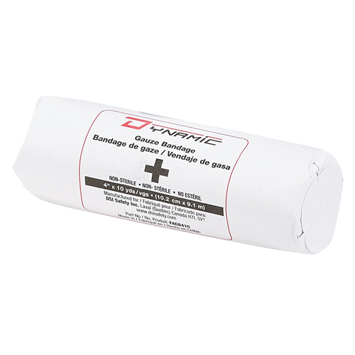 Dynamic Gauze Bandage, Roll, 30' L x 4" W, Medical Device Class 1 R.M.G. Prévention