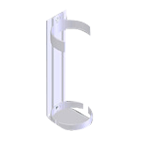 Support en plastique pour v&eacute;hicule de solution Bio Med Wash Dynamic R.M.G. Prévention