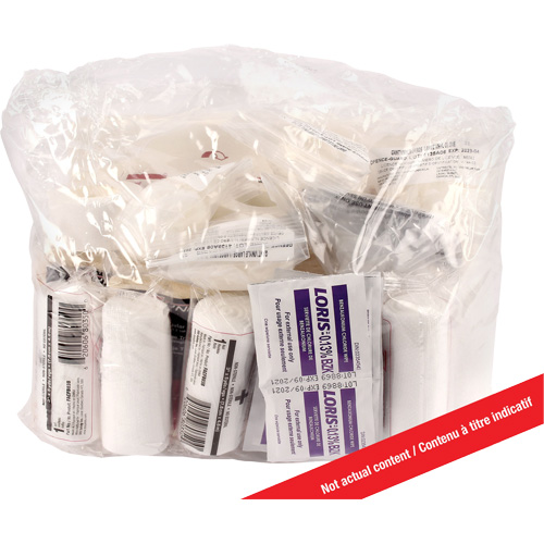Dynamic First Aid Kit Refill, Meets CSA Z1220-17 Type 3 High-Risk Environment, Medium (26-50 Workers), Class 1 R.M.G. Prévention