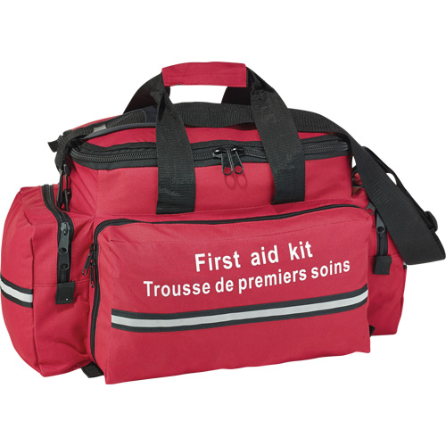 Trousse de premiers soins de trauma pour premier r&eacute;pondant Dynamic, Dispositif m&eacute;dical Classe 1, Sac en nylon R.M.G. Prévention
