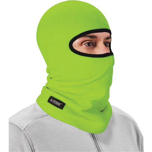 N-Ferno&reg; 6821 Balaclava, Fleece, High-Visibility Lime Green R.M.G. Prévention