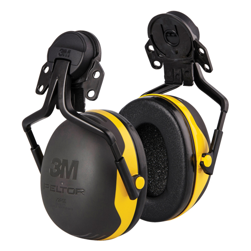 Serres-t&ecirc;te isol&eacute;s &eacute;lectroniquement Peltor, Fixation pour casque, 24 NRR dB R.M.G. Prévention