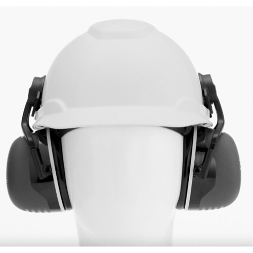Serres-t&ecirc;te isol&eacute;s &eacute;lectroniquement Peltor, Fixation pour casque, 31 NRR dB R.M.G. Prévention