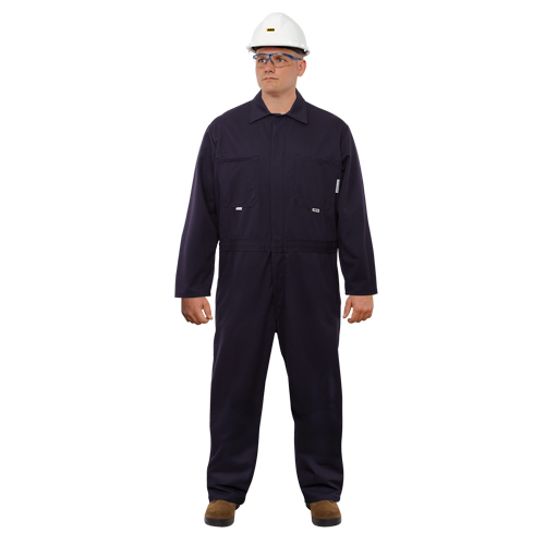 UltraSoft&reg; Arc Flash & FR Coveralls, Size 46, Navy Blue, 12.4 cal/cm2 R.M.G. Prévention