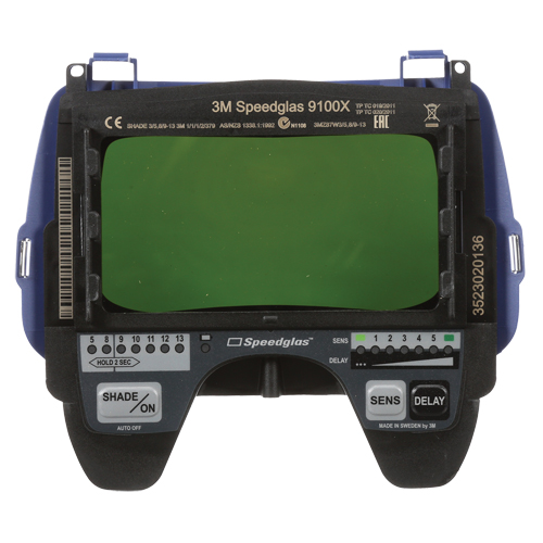 Speedglas Auto-Darkening Filter 9100X, 4-2/10"W x 2-1/10" H Viewing Area, For Use With Series 9100 R.M.G. Prévention