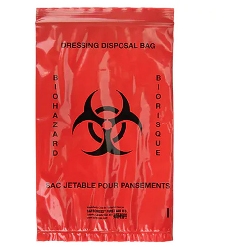 Dynamic Hazardous Waste Bags, Bio-Hazard, 9" L x 6" W, 2.0 mils R.M.G. Prévention