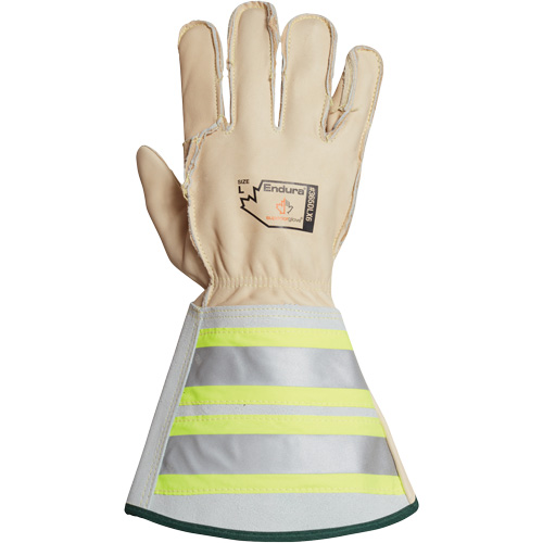 Gants de monteur de lignes de luxe Endura, 2T-Grand, Paume en Cuir de cheval R.M.G. Prévention