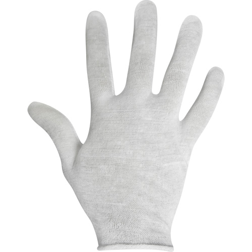 Gants d'inspection, Coton, Poignet Non ourl&eacute;, Dames R.M.G. Prévention