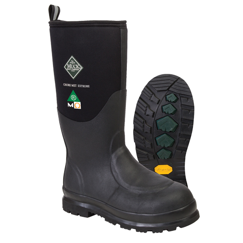 Chore Met Extreme Work Boots, Rubber, Size 7, Puncture Resistant Sole R.M.G. Prévention