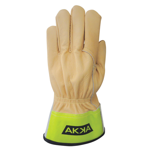 Lineman's Gloves, Small, Grain Cowhide Palm R.M.G. Prévention