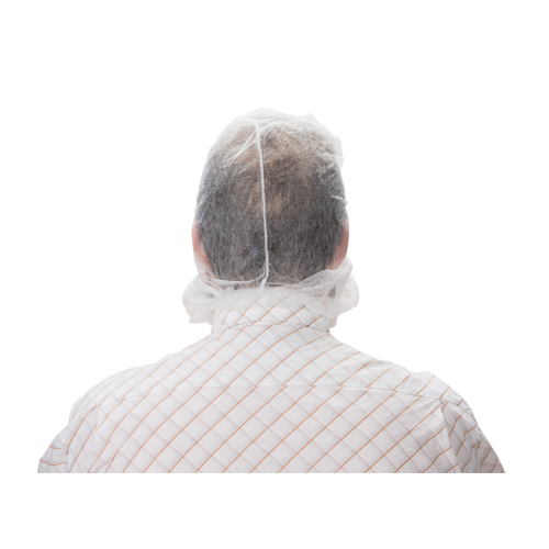 Cagoule jetable, Polypropyl&egrave;ne, Blanc R.M.G. Prévention