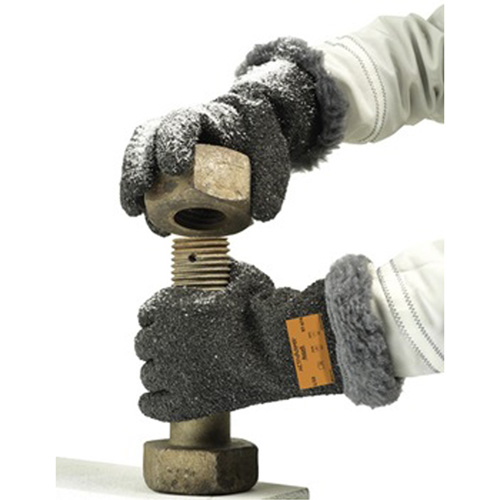 ActivArmr&reg; 97-674 Extreme Cold Gloves, 12/3X-Large, PVC Coating, Cotton Shell R.M.G. Prévention