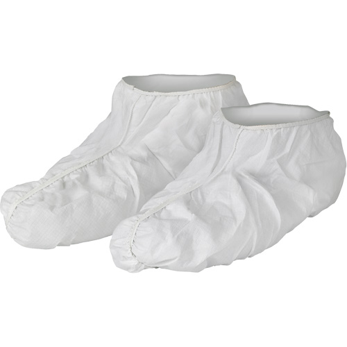 Couvre-chaussure KleenGuard A40, Taille unique, Microporeux, Blanc R.M.G. Prévention