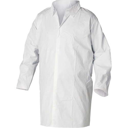 Blouse de laboratoire KleenGuard A20, SMS, Blanc, Moyen R.M.G. Prévention
