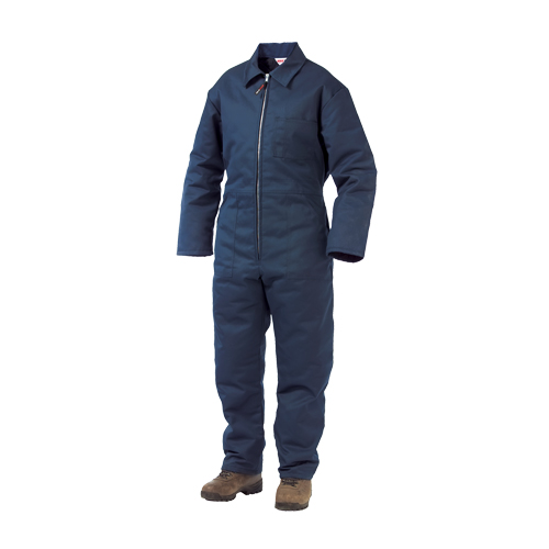 Combinaison en serge doubl&eacute;e, Hommes, Bleu marine, Taille Grand R.M.G. Prévention