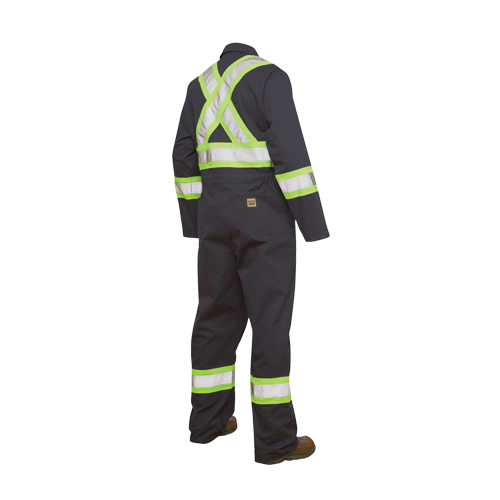 Combinaison de s&eacute;curit&eacute; non doubl&eacute;e, Grand, Bleu marine R.M.G. Prévention