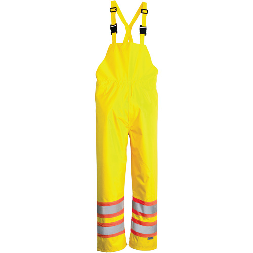Salopette Open Road, Polyester, Petit, Jaune lime haute visibilit&eacute; R.M.G. Prévention