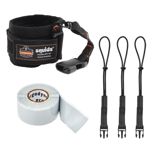Squids&reg; 3192 Wrist Lanyard Tethering Kit R.M.G. Prévention