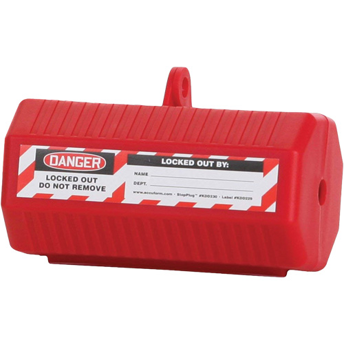 Stopout&reg; StopPlug Lockout, Plug Type R.M.G. Prévention