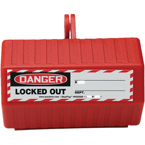 Stopout&reg; StopPlug Lockout, Plug Type R.M.G. Prévention