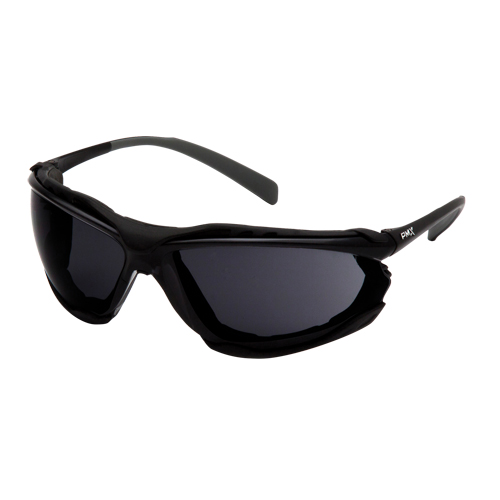 Lunettes de s&eacute;curit&eacute; Proximity, Lentille Grise/fum&eacute;e, Antibu&eacute;e, ANSI Z87+/R&eacute;pond ou surpasse la norme CSA Z94.3 R.M.G. Prévention