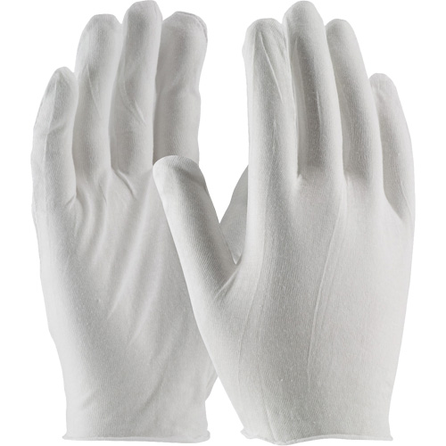 Inspection Gloves, Cotton, Unhemmed Cuff, One Size R.M.G. Prévention