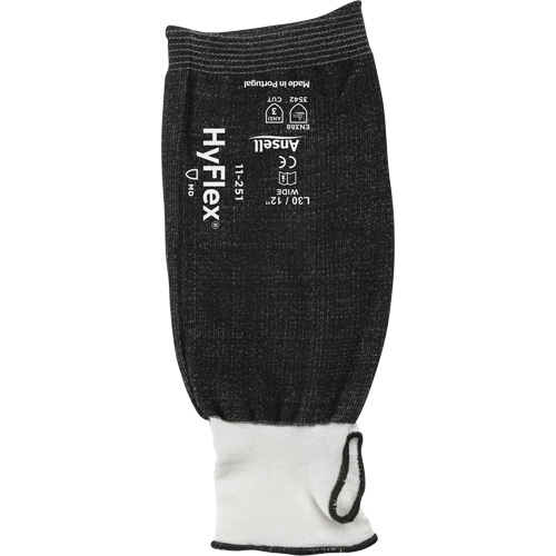 Manche r&eacute;sistant aux coupures HyFlex, PEHP, 12", ANSI/ISEA 105 niveau 3, Noir R.M.G. Prévention