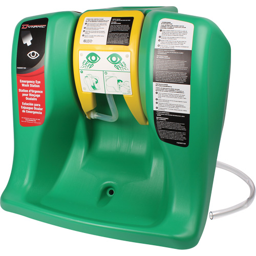 Dynamic Eyewash Station, Gravity-Fed, 16 gal. Capacity, Meets ANSI Z358.1 R.M.G. Prévention