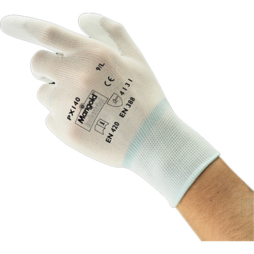 Gants enduits PX140, 6/T-petit, R&ecirc;vetement Polyur&eacute;thane, Calibre 15, Enveloppe en Nylon R.M.G. Prévention