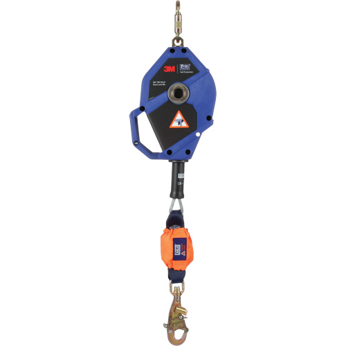 Smart Lock Self-Retracting Lifeline, 30', Stainless Steel, Swivel R.M.G. Prévention