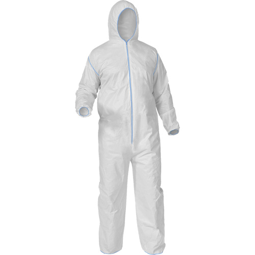 Protective Coveralls, Medium, White, Microporous R.M.G. Prévention