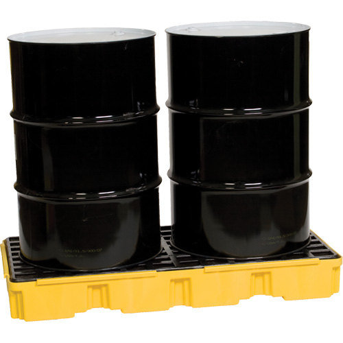 Modular Spill Platform, 30 US gal. Spill Capacity, 51.5" x 26.25" x 6.5" R.M.G. Prévention