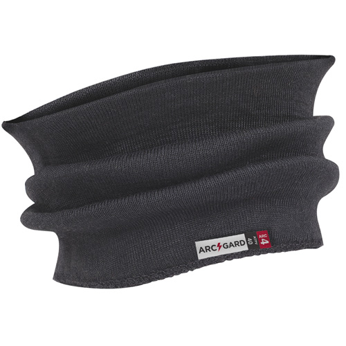 C307 Pioneer Double-Layer Neck Warmer, Black, Nomex&reg; R.M.G. Prévention