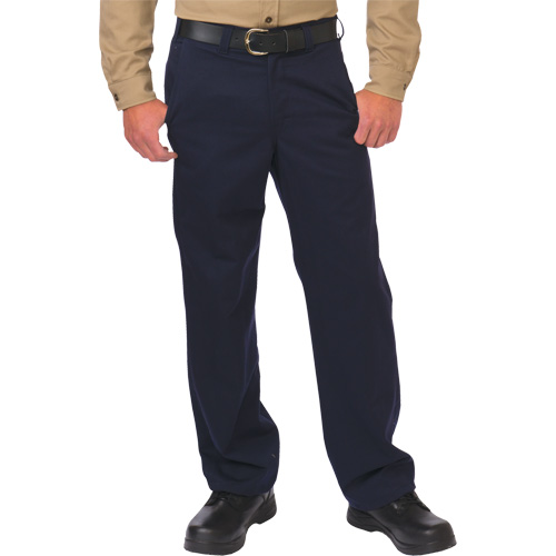 Arc Flash Work Pant, 28, x 26, Navy Blue, 12.4 cal/cm2 R.M.G. Prévention