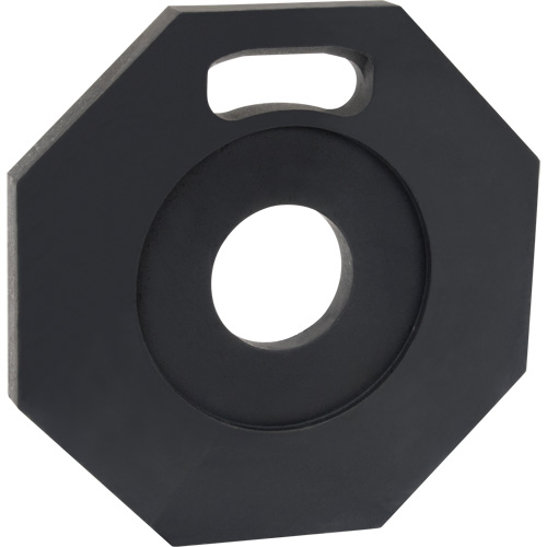 Base en caoutchouc pour poteaux d&eacute;lin&eacute;ateurs de qualit&eacute; sup&eacute;rieure, 12 lb R.M.G. Prévention