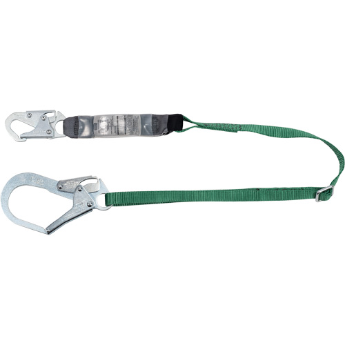 V-Series Lanyard, 6', Rebar Hook Center, Snap Hook Leg Ends, Polyester R.M.G. Prévention