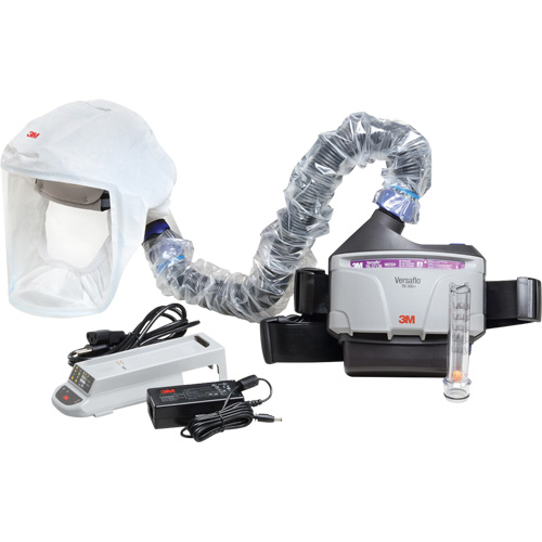 Versaflo PAPR Kit, Loose Fitting Hood & Faceshield, Lithium-Ion Battery R.M.G. Prévention