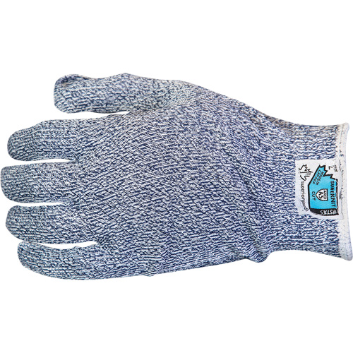 Sure Knit Cut-Resistant Glove, Size X-Small, 13 Gauge, HPPE Shell, ASTM ANSI Level A5 R.M.G. Prévention