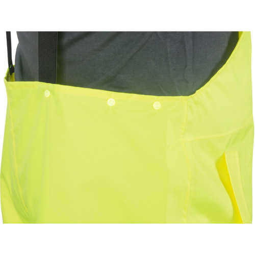 Salopette imperm&eacute;able RZ1000, Polyester, Petit, Jaune lime haute visibilit&eacute; R.M.G. Prévention