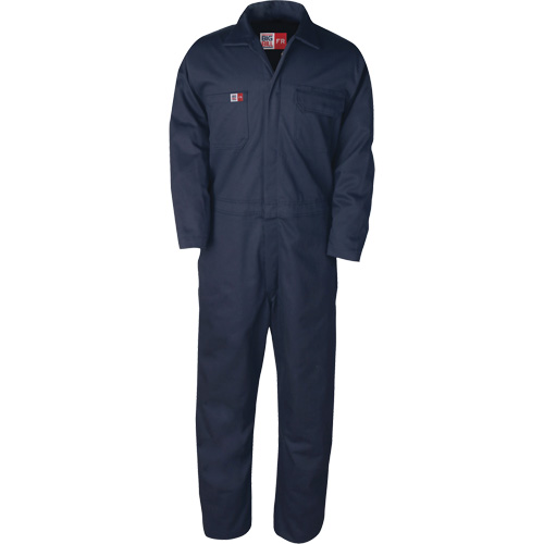 Combinaison non doubl&eacute;e Westex UltraSoft, Taille 38 (grand taille), Bleu marine, 12,4 cal/cm2 R.M.G. Prévention