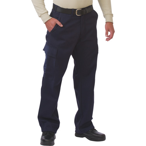 Pantalons cargo Westex UltraSoft, 30, x 36, Bleu marin, 12,4 cal/cm2 R.M.G. Prévention